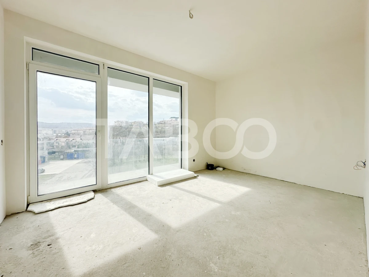 Casa cuplata semifinisata de vanzare in Dambul Rotund cu garaj - 6