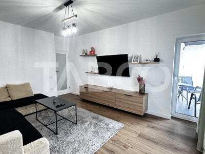 Apartament mobilat utilat 2 camere balcon parcare zona Doamna Stanca