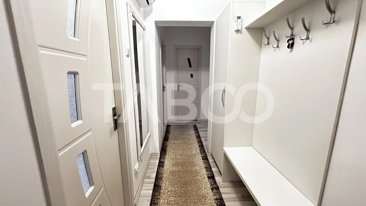 Apartament mobilat utilat 2 camere debara si balcon Mihai Viteazul - 8