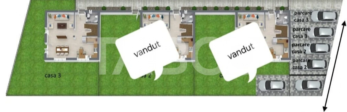 Casa individuala de vanzare in Selimbar - doar mobilierul ii trebuie - 3