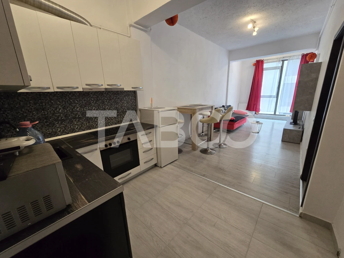 Apartament 2 camere de vanzare mobilat balcon Doamna Stanca Sibiu - 9