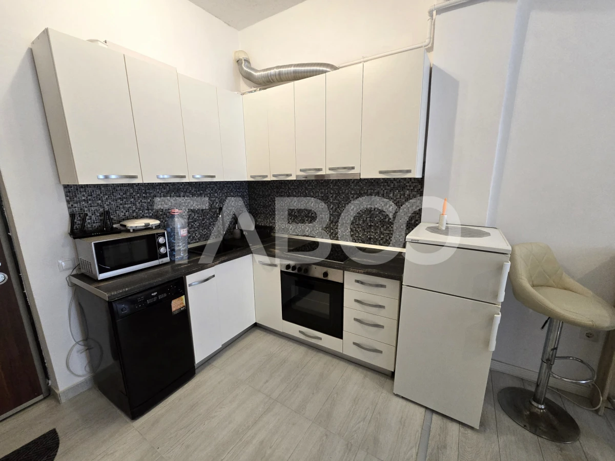 Apartament 2 camere de vanzare mobilat balcon Doamna Stanca Sibiu - 5