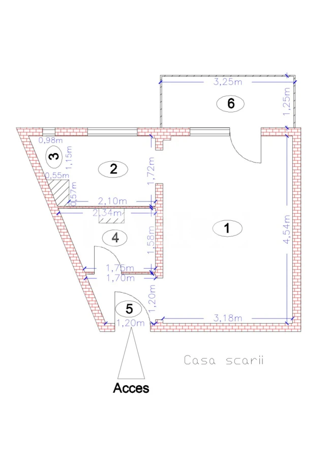 Garsoniera la cheie de vanzare langa Somes in cartierul Grigorescu - 7