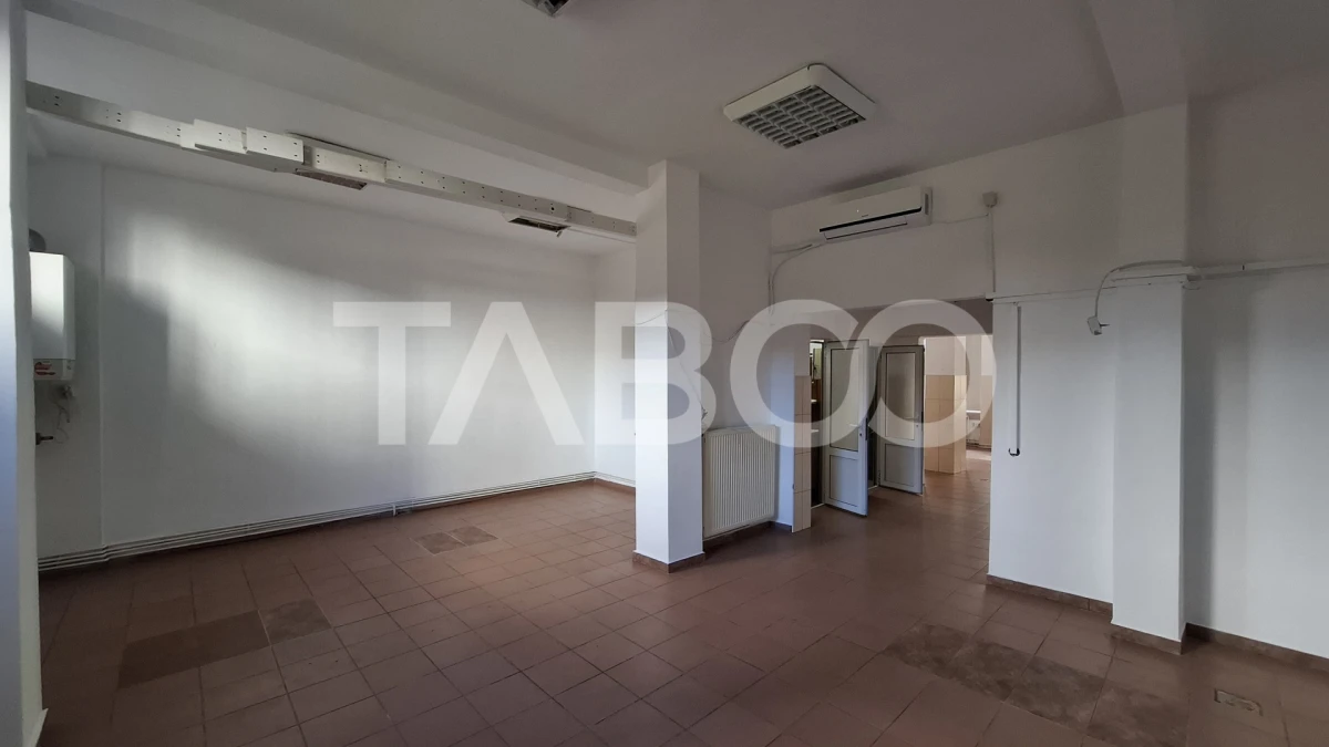 Spatiu comercial cu vitrina 8m si vad pietonal 120 mpu Valea Aurie - 6