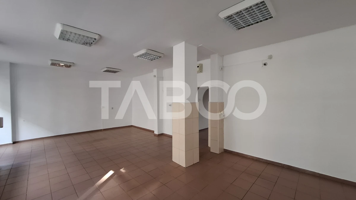 Spatiu comercial cu vitrina 8m si vad pietonal 120 mpu Valea Aurie - 4