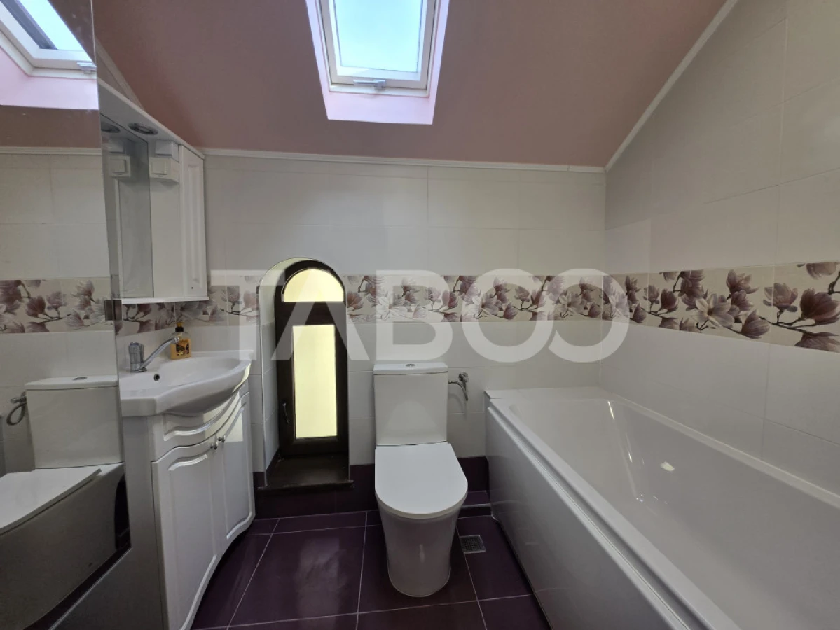 Casa noua de inchiriat 5 camere 200mp si Garaj zona Tineretului Sibiu - 8