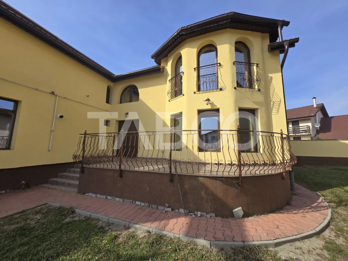 Casa noua de inchiriat 5 camere 200mp si Garaj zona Tineretului Sibiu - 1