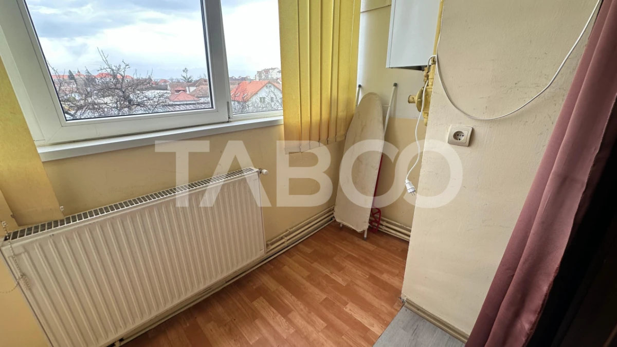 Apartament 3 camere 72 mpu 2 balcoane etaj intermediar Terezian Sibiu - 9