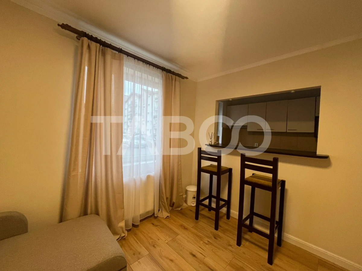 Garsoniera de inchiriat decomandata 26 mp zona Turnisor Sibiu. - 10