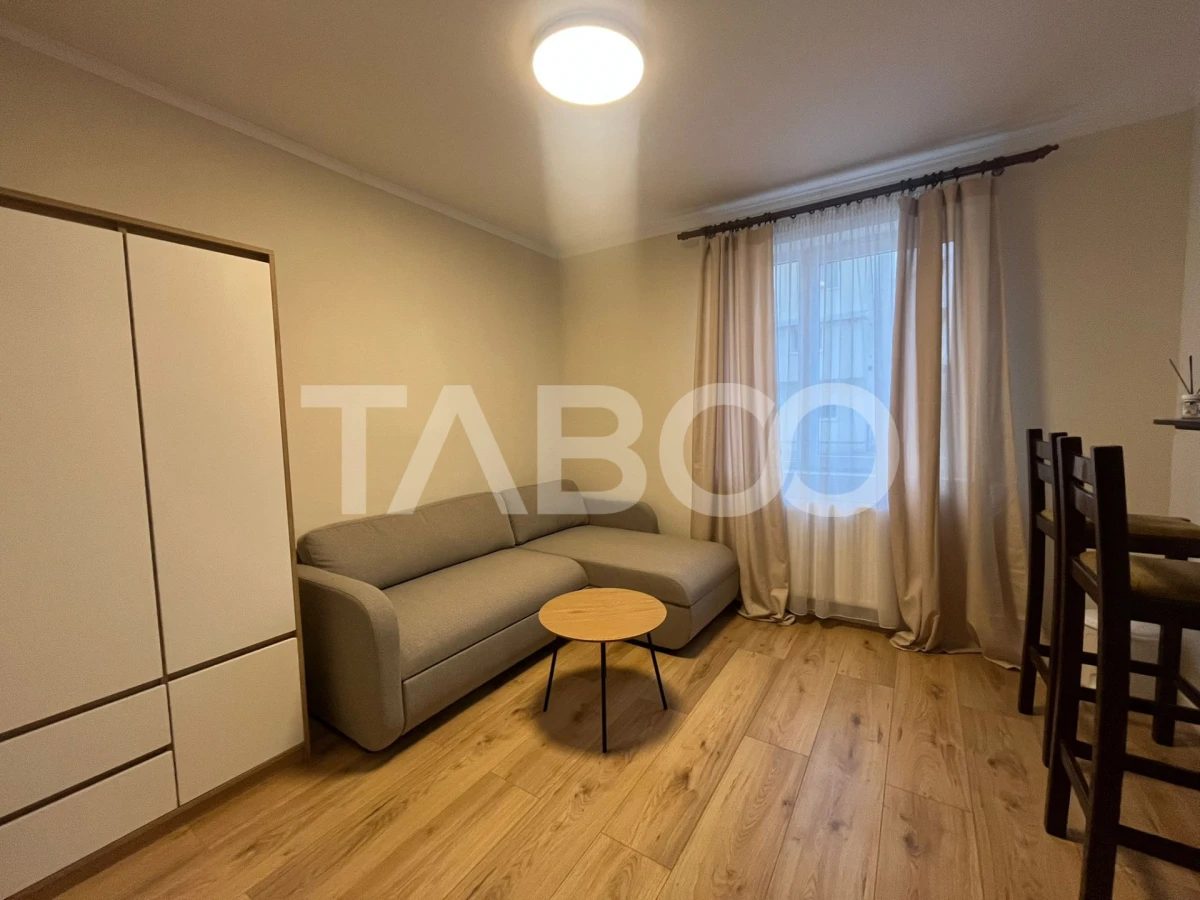 Garsoniera de inchiriat decomandata 26 mp zona Turnisor Sibiu. - 7