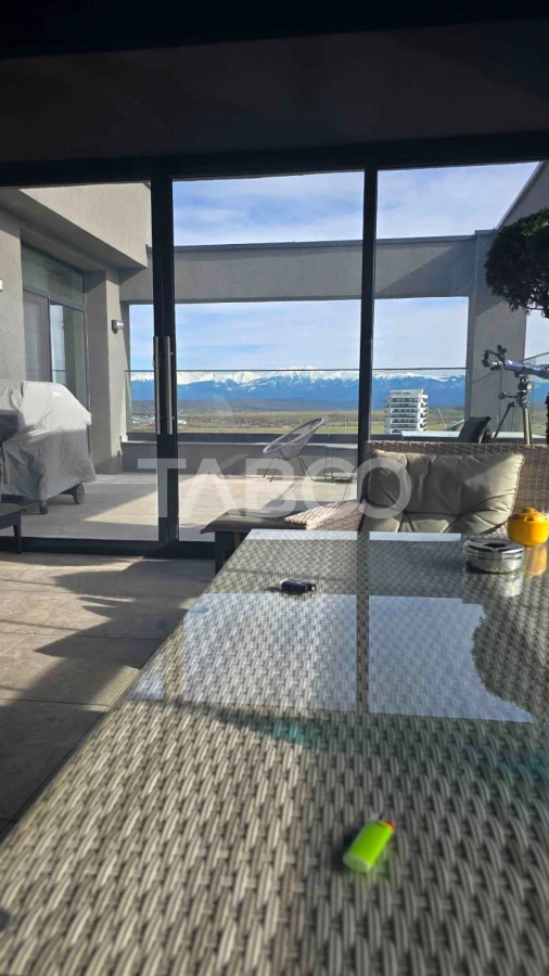 EXCLUSIVITATE Penthouse de lux cu vedere panoramica spre munti Sibiu - 9