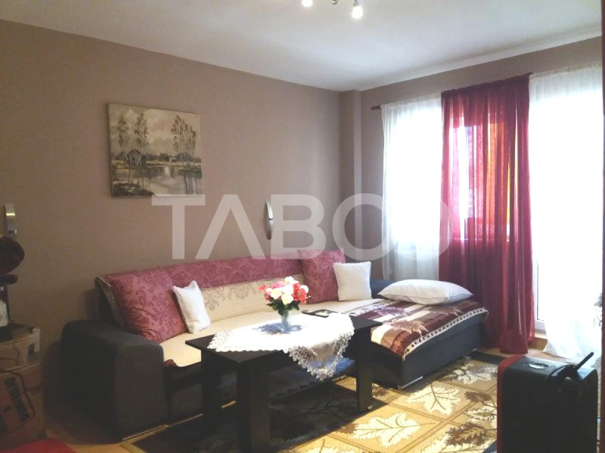 Apartament decomandat 3 camere 2 bai etaj 3 balcon zona buna Cisnadie - 5