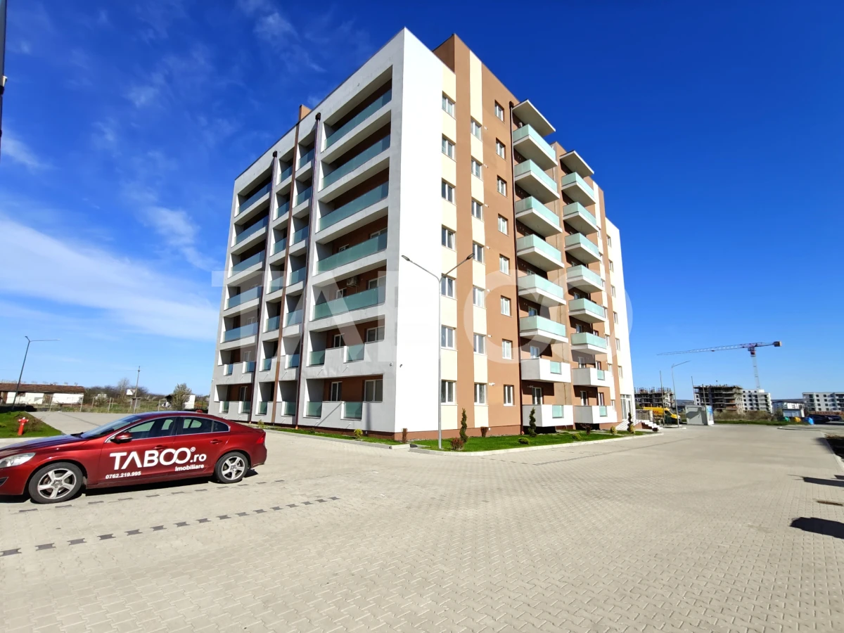 Apartament 3 camere 2 bai 1 parcare - decomandat si intabulat in Sibiu - 9