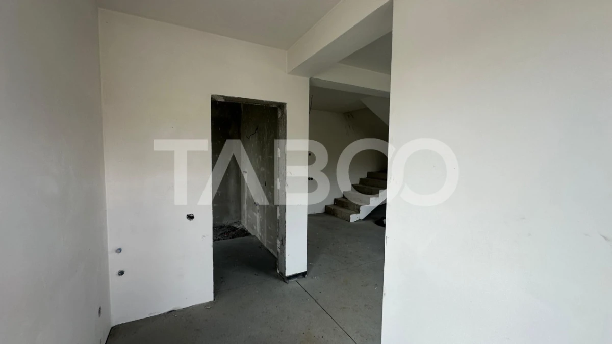 Casa 4 camere de tip Duplex Comision 0 teren liber 230 pivnita Sibiu - 9