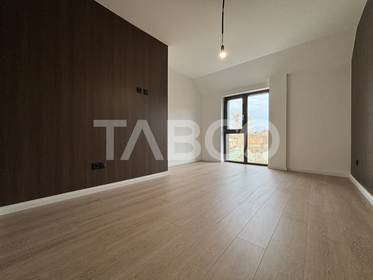 De vanzare casa finisataje premium 5 camere curte generoasa in Popesti - 9