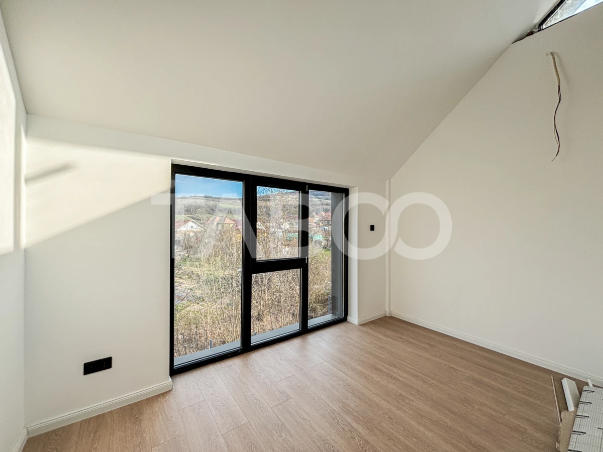 De vanzare casa finisataje premium 5 camere curte generoasa in Popesti - 7