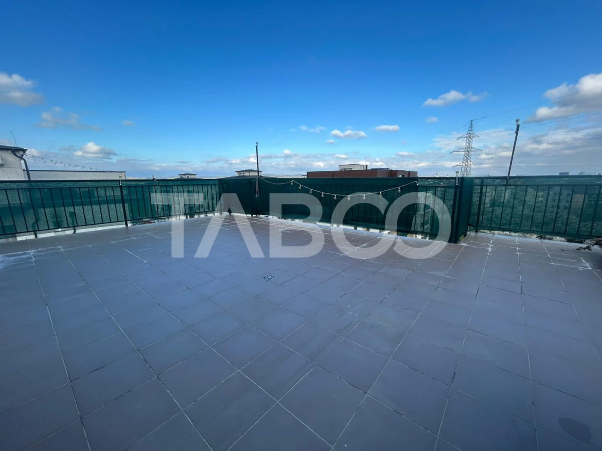 Penthouse de vanzare ulilat si mobilat cu terasa de 55 mp in Turnisor - 10