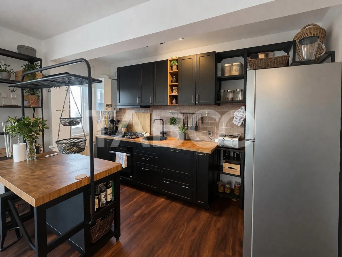 Penthouse de vanzare ulilat si mobilat cu terasa de 55 mp in Turnisor - 6