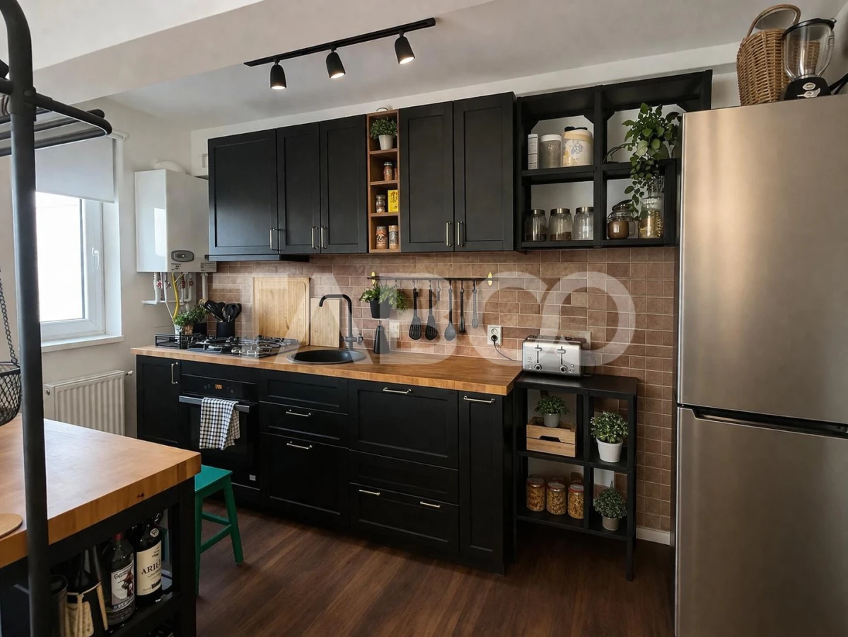 Penthouse de vanzare ulilat si mobilat cu terasa de 55 mp in Turnisor - 2