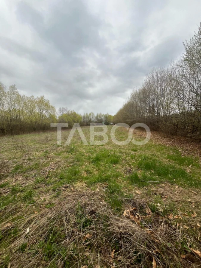 Teren intravilan pentru casa zona linistita 550 mp front 21 m Cisnadie - 2