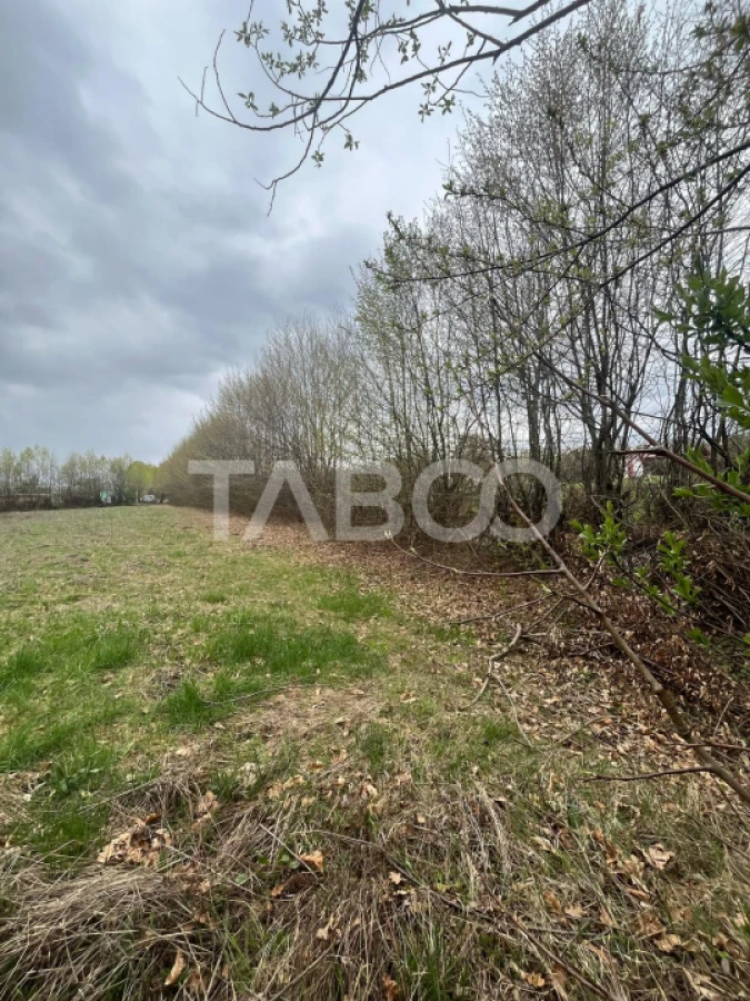 Teren intravilan pentru casa zona linistita 550 mp front 21 m Cisnadie - 1