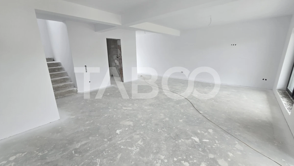 Casa de vanzare 380mp teren liber 4 camere 2 parcari Selimbar - 8