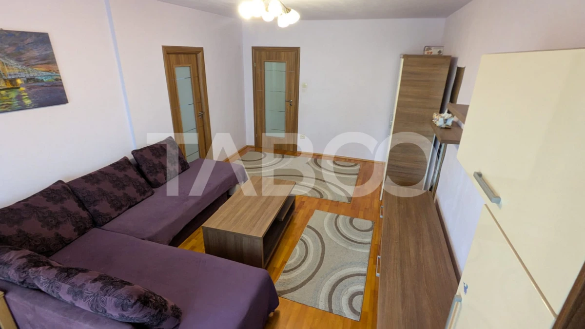 Apartament de vanzare 2 camere 60mp mobilat utilat balcon zona Central - 2