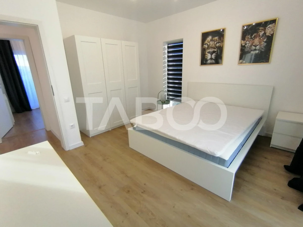 Casa moderna de inchiriat mobilata utilata cu garaj si curte Selimbar - 7