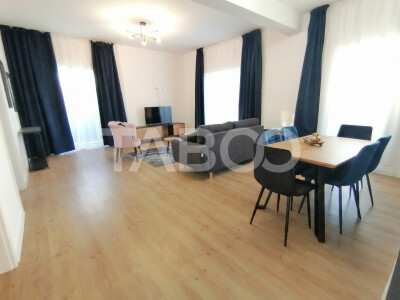 Casa moderna de inchiriat mobilata utilata cu garaj si curte Selimbar