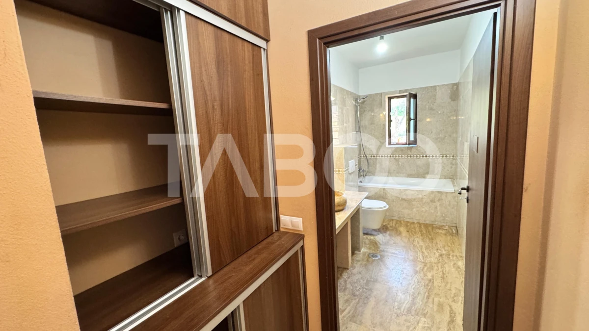 Apartamanet 3 camere de inchiriat mobilat utilat 100 mpu Tilisca - 8