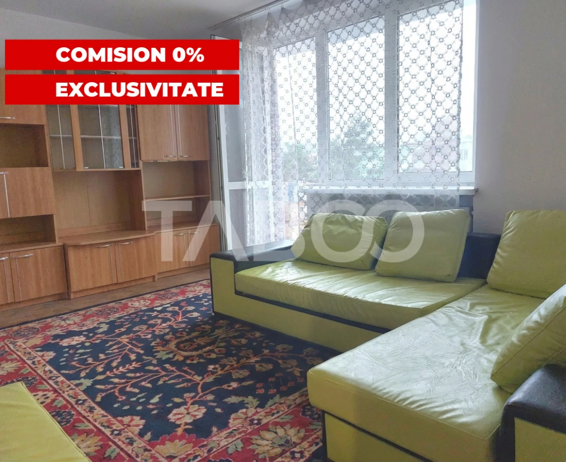 Apartament 57 mp 2 camere decomandate balcon PRET AVANTAJOS Cisnadie - 1