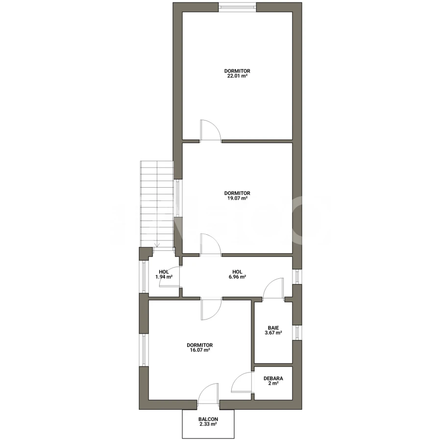 Casa individuala de vanzare 3 camere 2 bai garaj Piata Cluj - 6