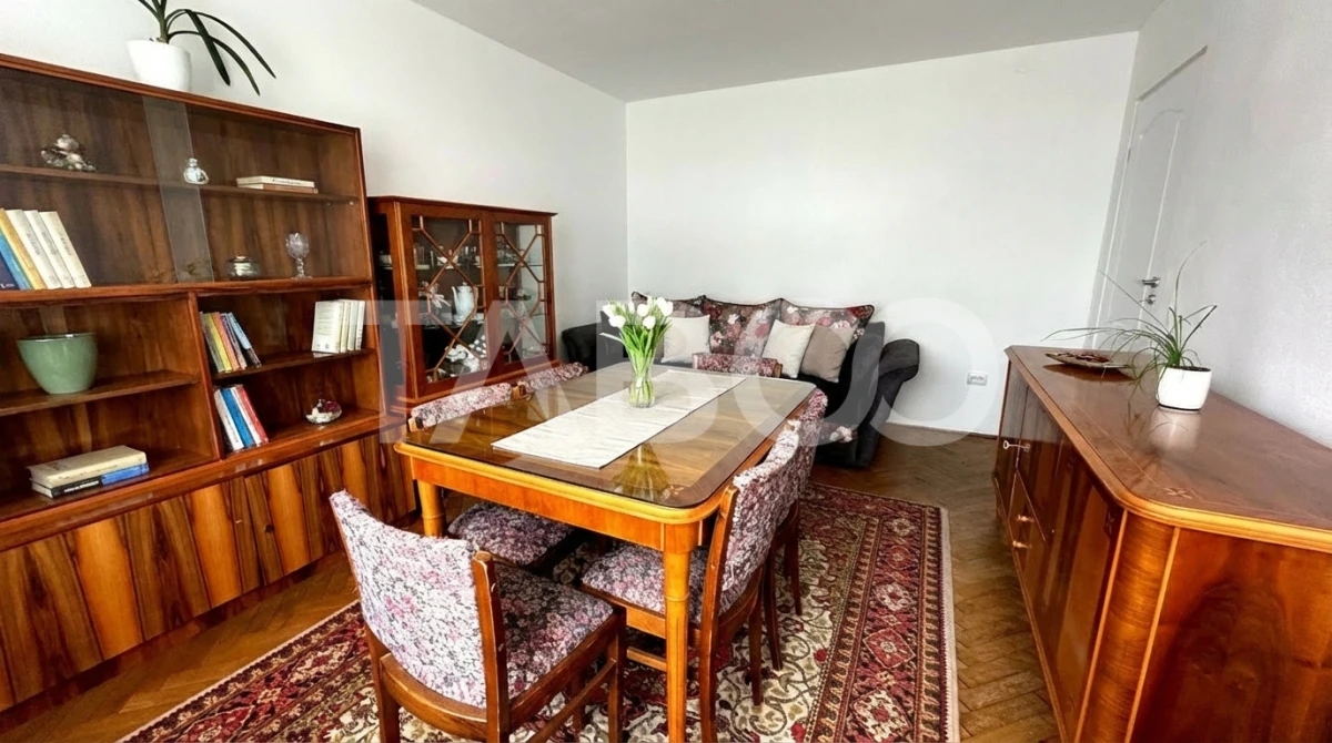 Apartament 2 camere decomandat 45 mpu mobilat zona Terezian Sibiu - 3