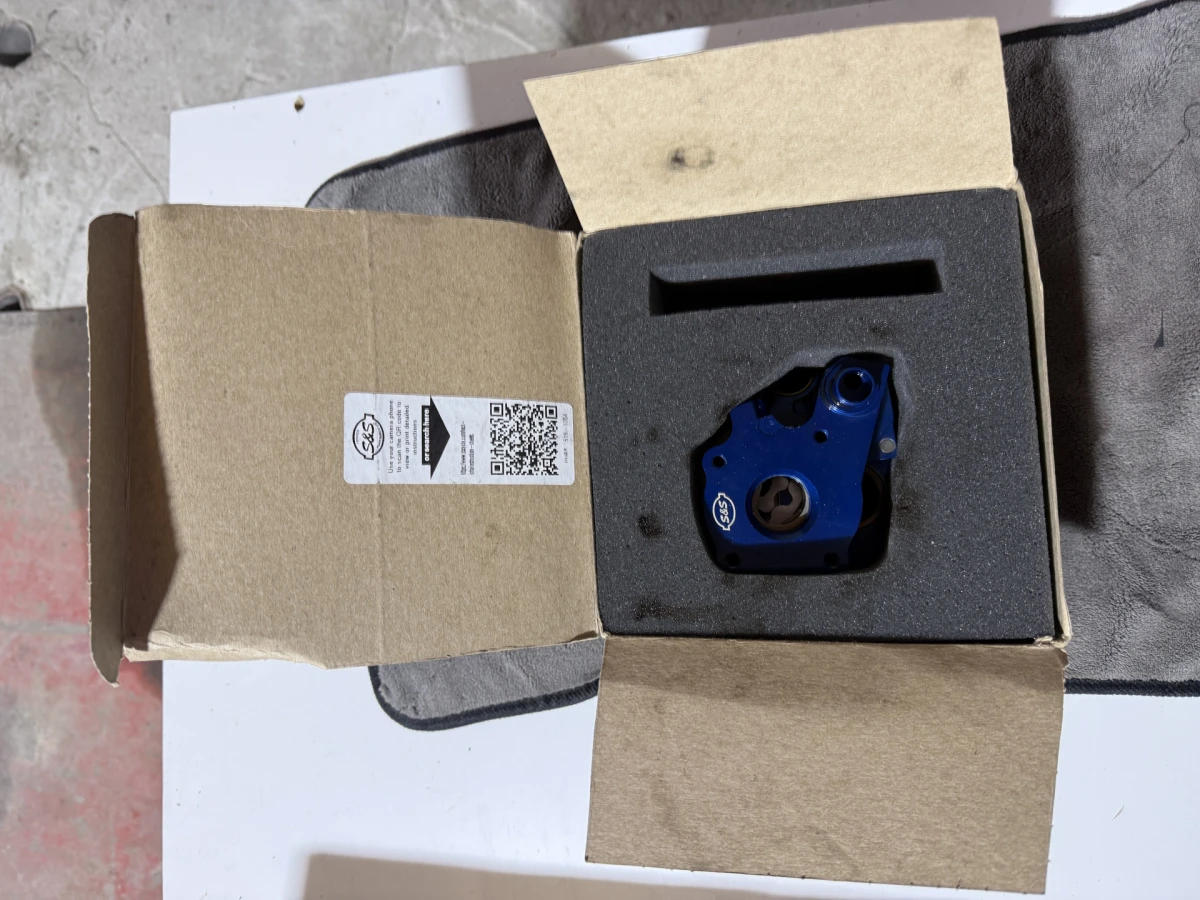 Kit pompa ulei+placa de presiune S&S Harley Davidson Twin Cam - 4