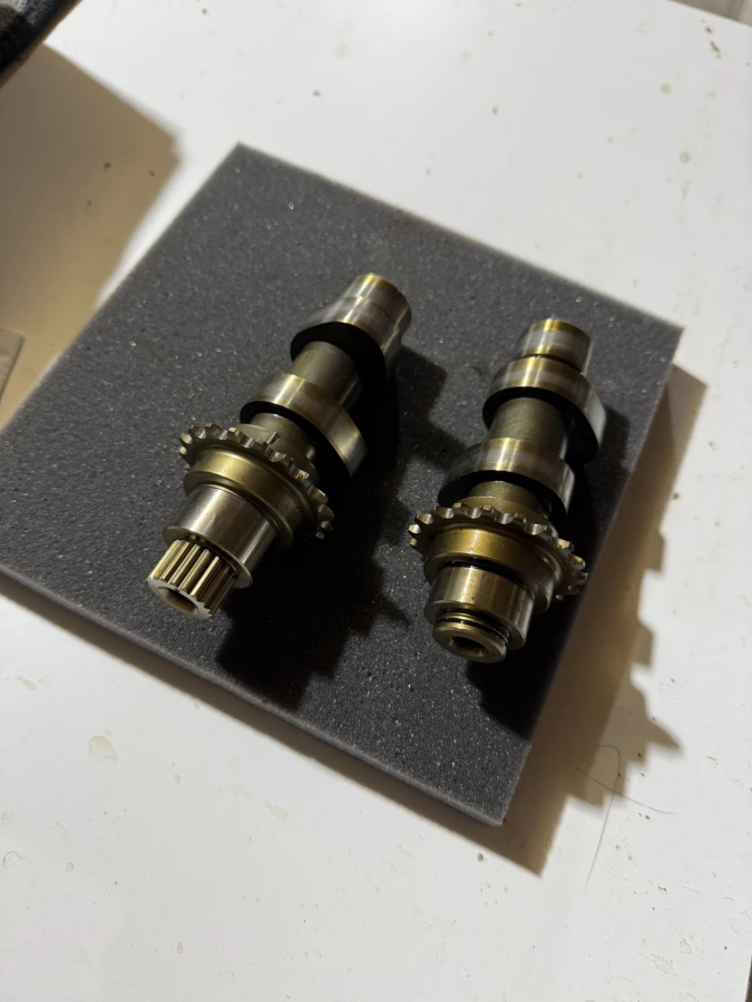 Kit pompa ulei+placa presiune+axe cu came OEM Harley Davidson - 4