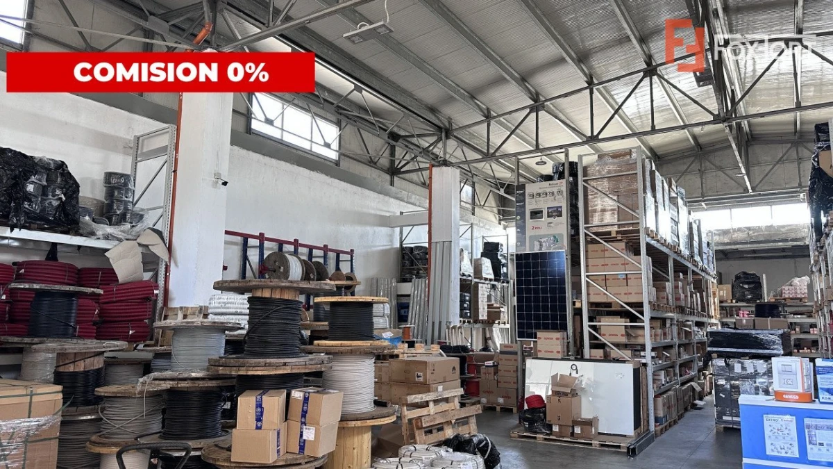 Depozit logistic sau Spatiu de productie –503 mp utili, 950 mp teren - Timisoara - 1