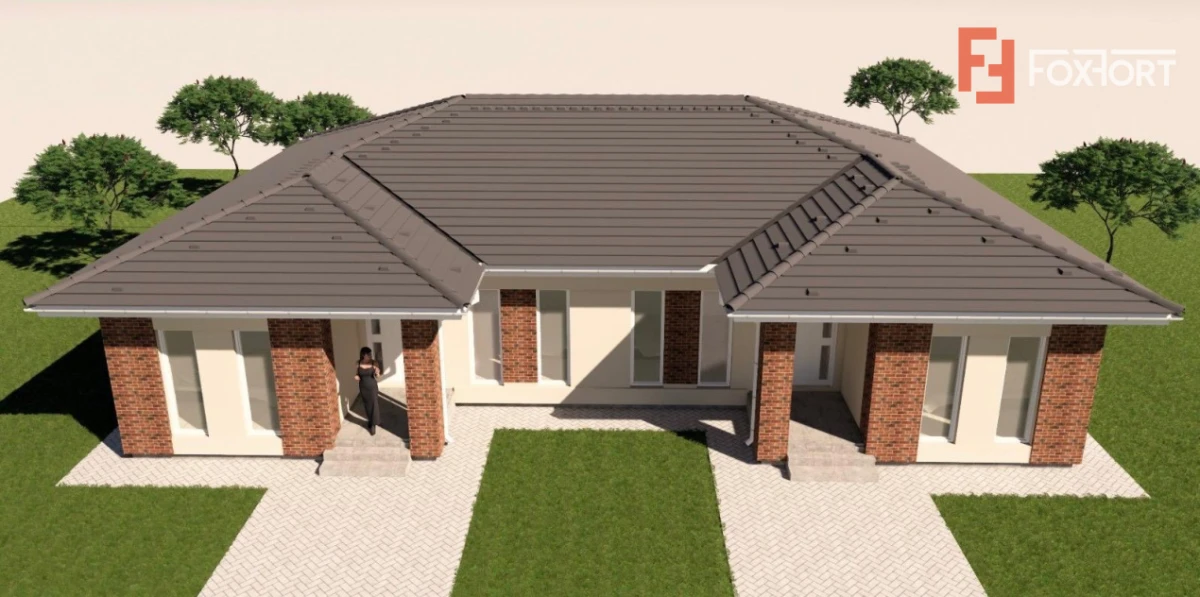 Duplex cu 3 camere si teren de 365 mp, zona Sag - 1