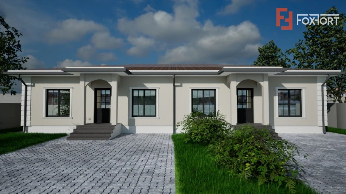 Duplex 4 camere, Sacalaz - Proiect nou - V7420 - 2