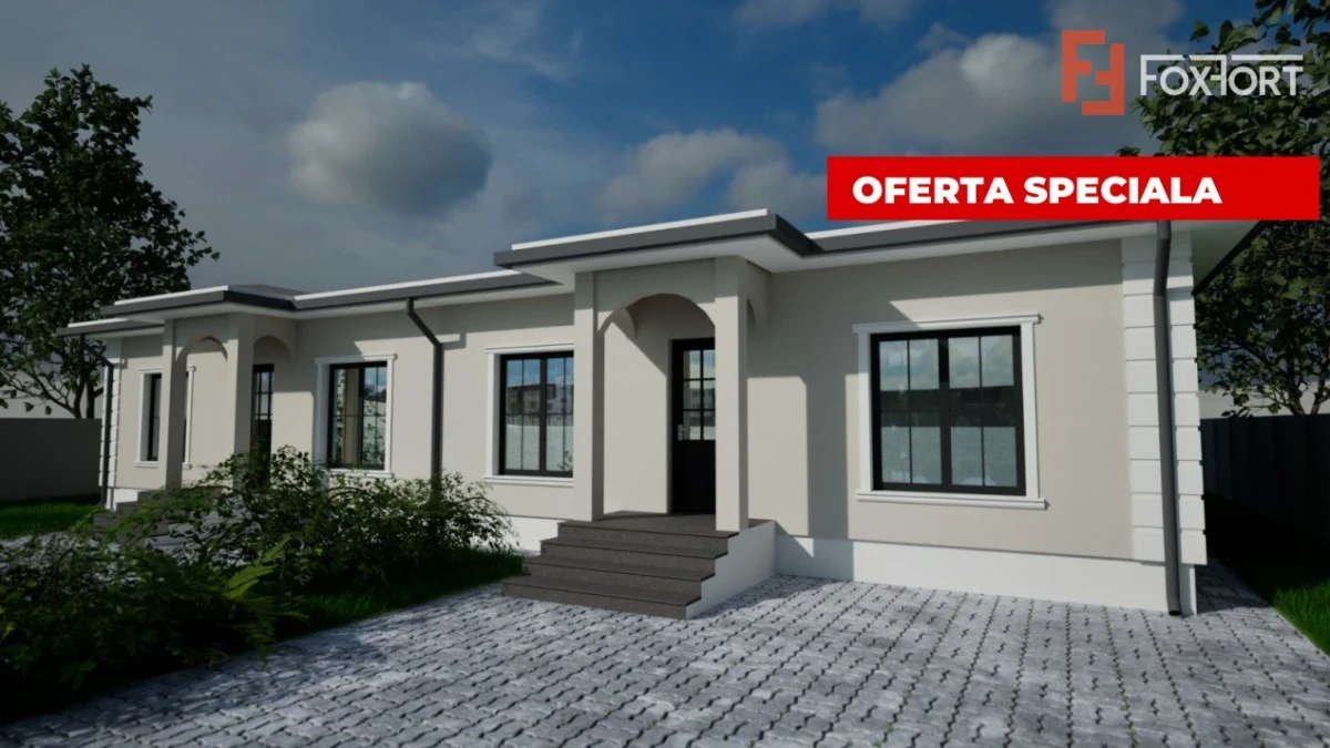 Duplex 4 camere, Sacalaz - Proiect nou - V7420 - 1