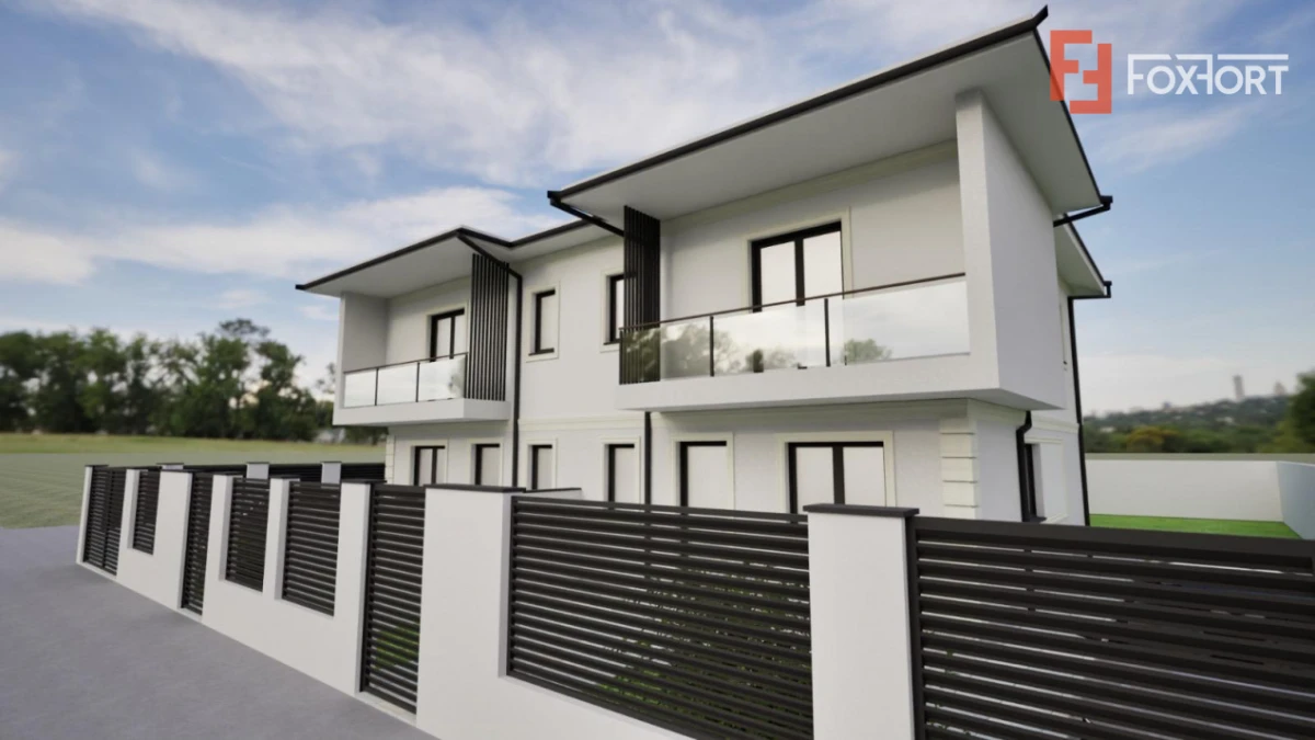 Duplex cu 3 camere de 105 mp utili, 2 fronturi - zona Mosnita Noua - 1