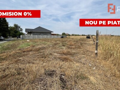 COMISION 0% Teren intravilan 610 mp, si front de 31 ml, Giroc