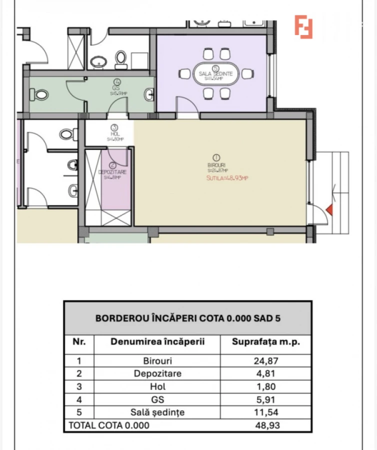 Spatiu comercial de 48,93 mp utili - Mosnita Noua - Oportunitate investitie - 1