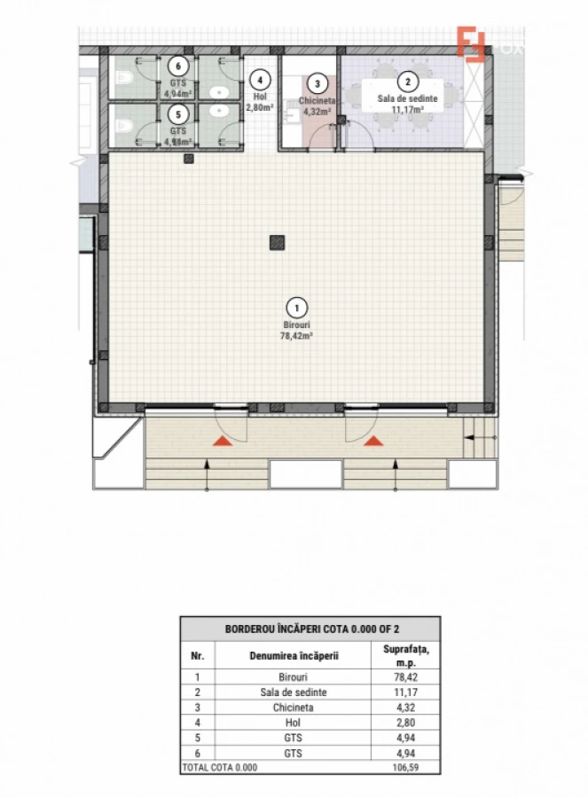Spatiu comercial de 106,59 mp utili - Mosnita Noua - Oportunitate investitie - 1