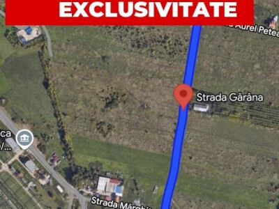 COMISION 0% Teren intravilan de 9250 mp - Toate utilitatile, zona Plopi