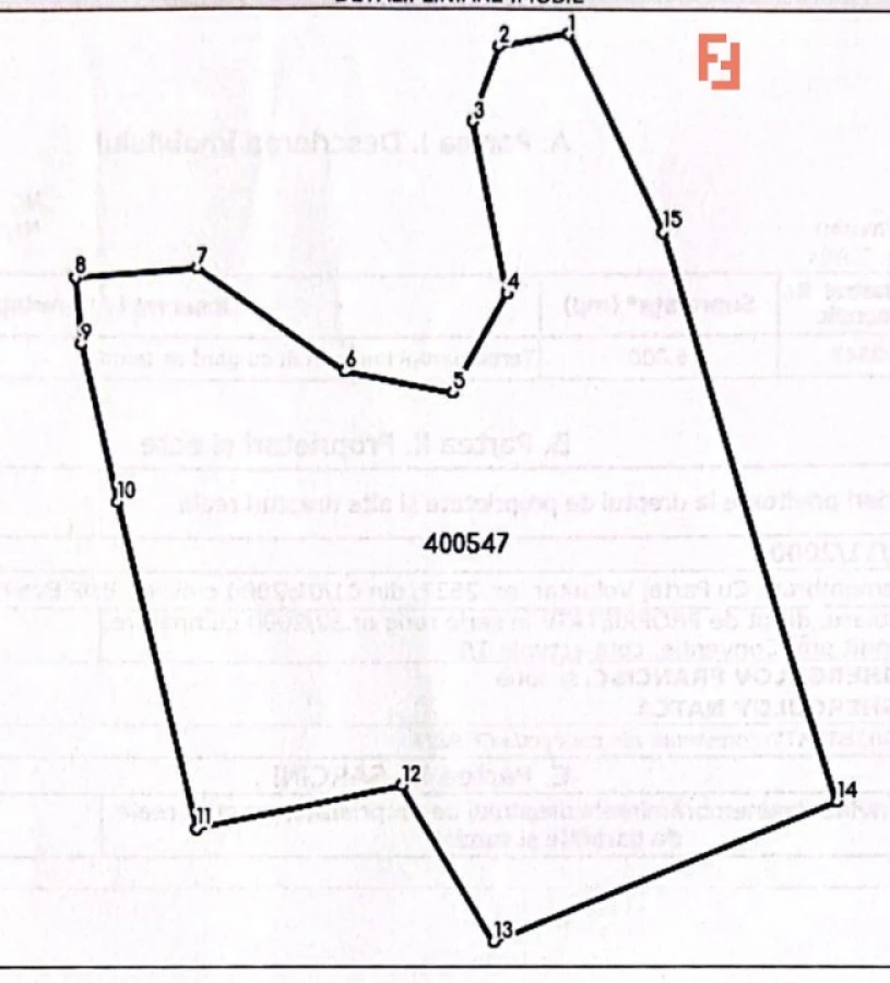 Comision 0% Teren de vanzare 6000 mp cu iesire la Lac Surduc - 4