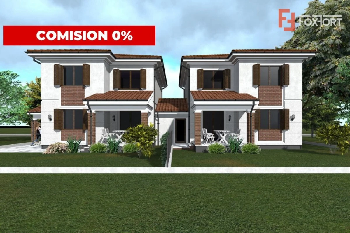 COMISION 0% Duplex despartit prin garaj, 5 camere, 3 bai, in Dumbravita - 2