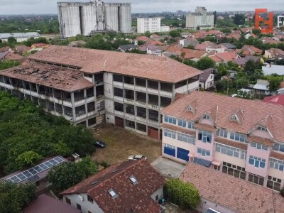 Cladire productie Parter + 3 niveluri, teren intravilan 9738 mp in Timisoara