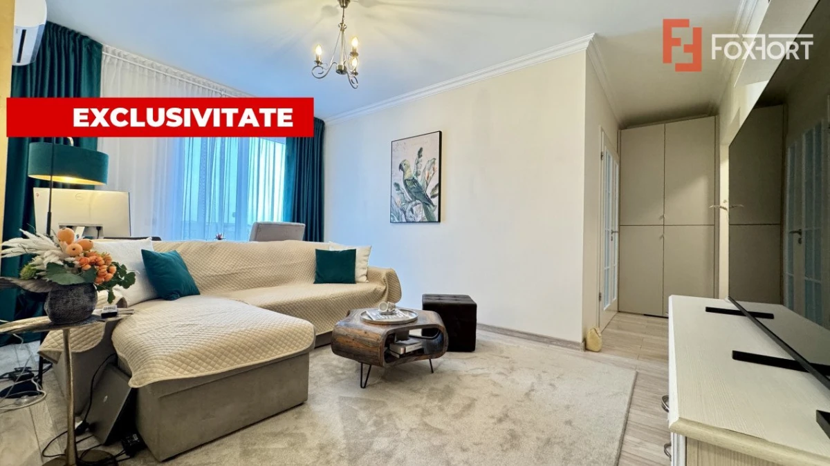 COMISION 0% Apartament cu 3 camere, 2 bai + loc de parcare, Giroc - 1