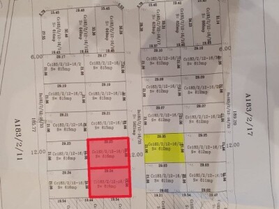 2 Parcele teren intravilan de 616 mp, total 1232 mp in Sag zona Manastire