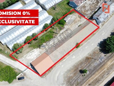 COMISION 0% Spatiu industrial de 695 mp si teren de 1821 mp - Giulvaz